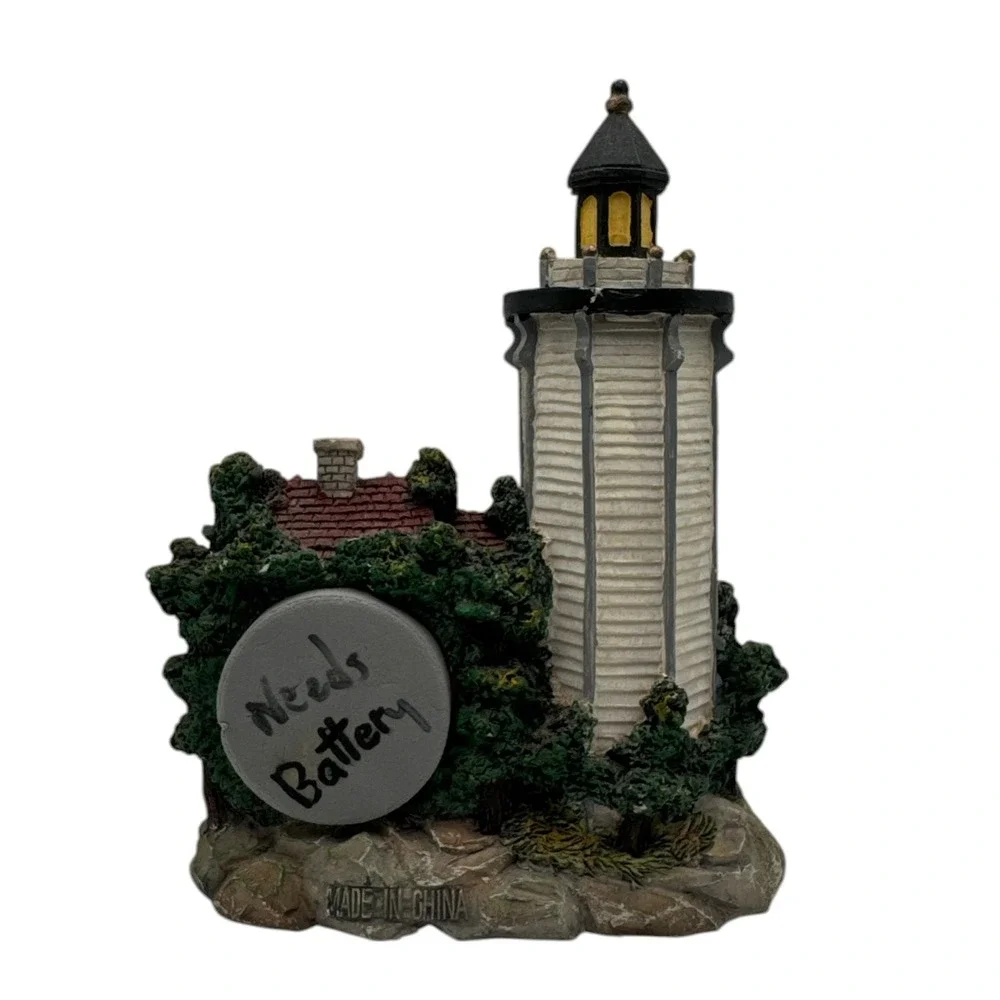 Resin Lighthouse Clock - Untested